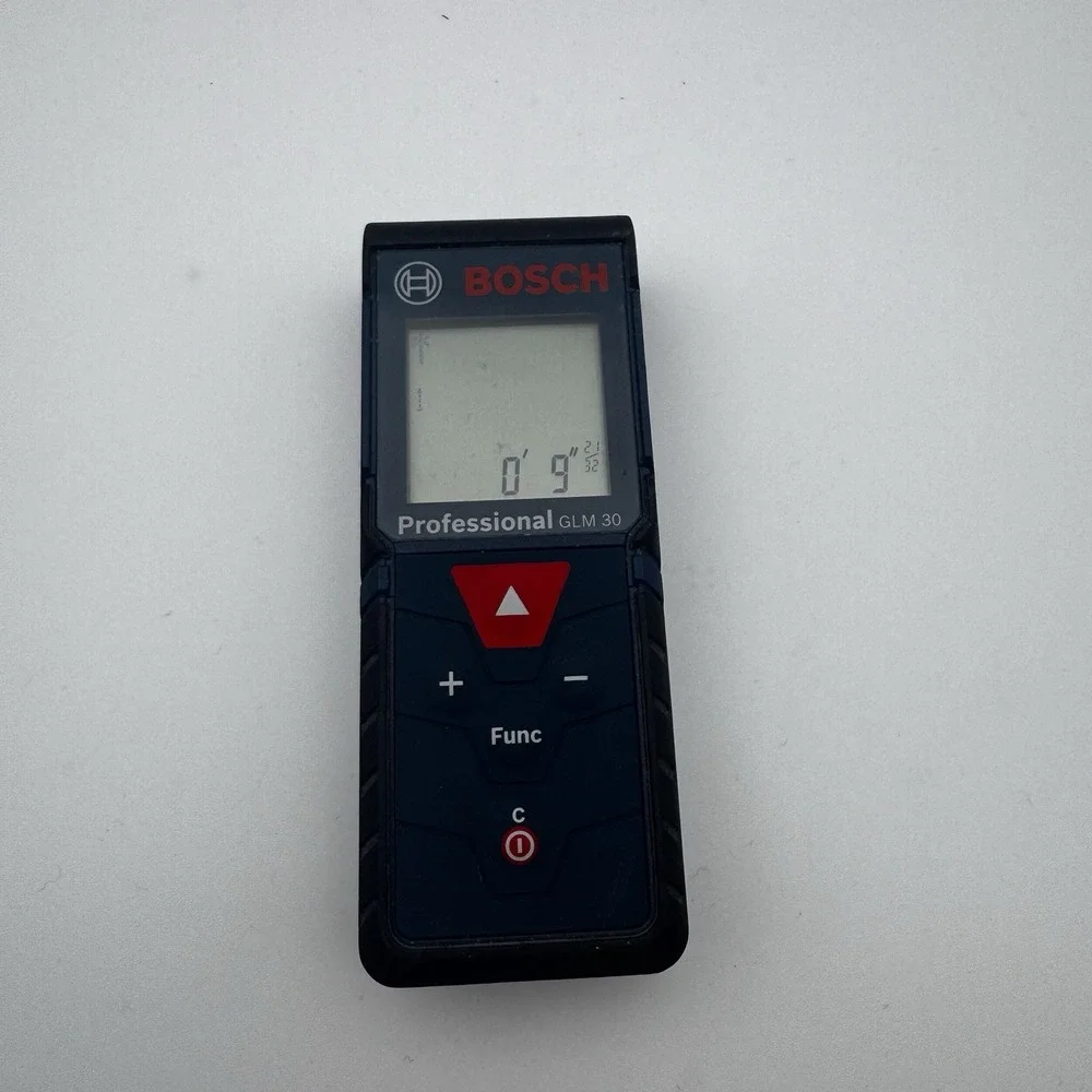 Bosca Black and Red Laser Distance Measurer